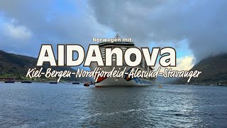 AIDA Nova Norwegen ab Kiel mit Bergen-Nordfordeid-Alesund-Stavanger