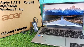 Acer Laptop Chicony Charger | Acer Aspire 3 A315 Laptop Unboxing | acer aspire 3 a315 laptop review