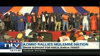 Nairobi: Azimio leaders ask Kenyans to vote for Raila Odinga for a better change