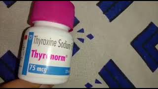 Review of THYRONORM 75 mcg|| Dosage/Side-effects|| Treat Hypothyroidism naturally|  Girl's medicine