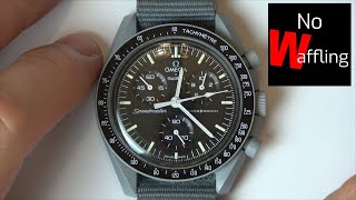Swatch Moonswatch - How to reset Chrongraph hands on the watch