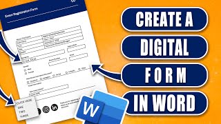 Microsoft Word Tips: Design Fillable Forms with Checkboxes, Text Fields & Drop-Downs