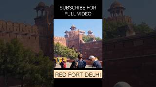 Red fort Delhi | Lal kila delhi #india #delhi #redfort #lalkila #travel