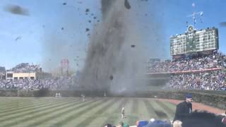 Tornado at Wrigley Field
