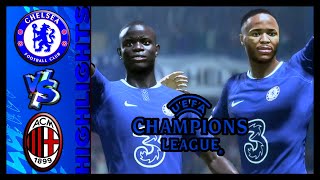 🔵 Chelsea FC vs AC Milan 🔵 FIFA 23 Gameplay (PC) 🔵 UEFA Champions League 2022 🔵