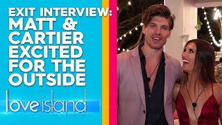 Exclusive: Matthew and Cartier reveal how they feel coming second | Love Island Australia 2019