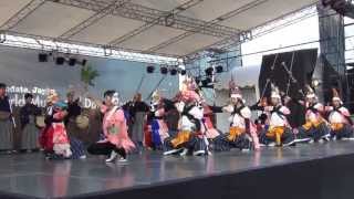 中野七頭舞保存会　2013年　はこだて国際芸術祭（２回目）