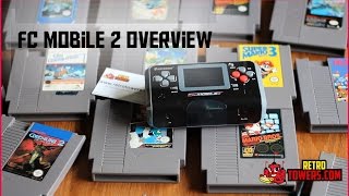 FC Mobile 2 II Portable NES Console Overview Demonstration