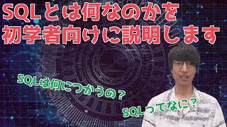 SQLとは何なのかを初心者向けに説明します【リレーショナルデータベース/RDB】