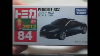 トミカ　プジョー RCZ　開封動画　TOMICA PEUGEOT RCZ