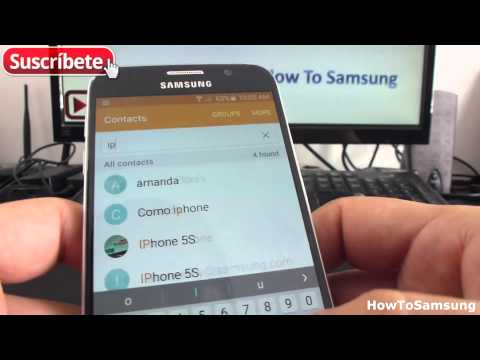 How to delete contacts on my Samsung Galaxy S6 Basic Tutorials How to delete contacts on my Samsung Galaxy S6 Basic Tutorials