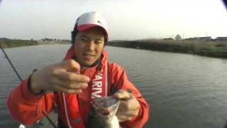 【BassFishing　WEV 　TV】2009年3月17日遠賀川