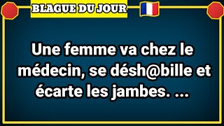 Blague Du Jour! 🤣 une femme va...- Blagues Drôles 🤣