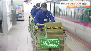 「朝一でくるのはうれしいですね」東京からできたて人気駅弁が“新幹線”で仙台へ　デパートで販売