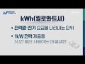 7시뉴스제주 200715 시사용어사전 ‘kwh 킬로와트시 ’란