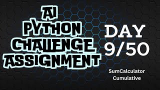 Day 8 AI Python Challenge Assignment