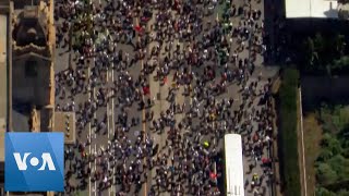 Rally Against Vaccinations, Restrictions Held in Melbourne