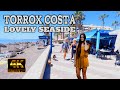 TORROX COSTA Spain Sunshine walk Costa Del Sol Andalusia Malaga [4K] April 2024