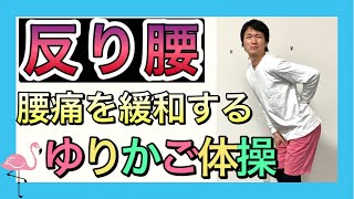 慢性腰痛を解消する為の腹筋筋トレと背筋ストレッチを同時にできるゆりかご体操