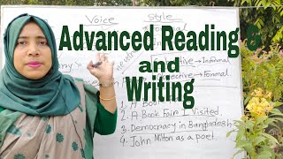 Advanced Reading and Writing | Form,Voice & Style  | Advanced Reading and Writing Bengali lecture