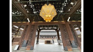 Nishi Hongan-ji 西本願寺 is a huge Jōdo Shinshū Buddhist temple in Kyoto. A UNESCO World Heritage Site.