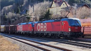 Eisenbahnen in St. Michael/Obersteiermark und Eisenerz