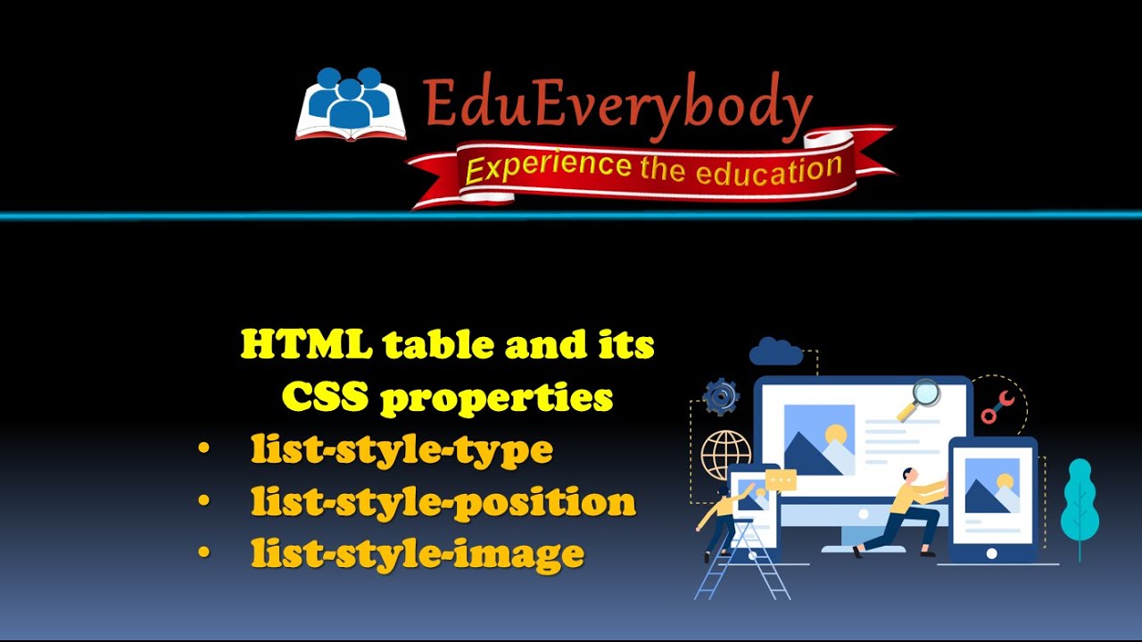 HTML List And Its CSS Property | List-style-type, List-style-position ...