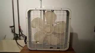 1979 Kmart 20'' Box Fan Model K-223 (after repairs)