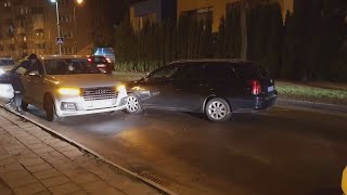 Girta vairuotoja su sūnumi automobilyje sukėlė dvi avarijas