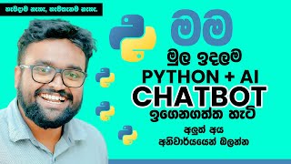 How To Create a Chat Bot Response System with AI in Python Tutorial (ChatGPT - OpenAI API)