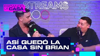 PRIMERA MADRUGADA SIN BRIAN | #ESPIANDOLACASA CON POGGI [PROGRAMA COMPLETO] 16/02/25