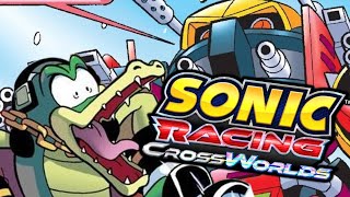 Vector and Omega in Crossworlds - Voice Dub (Sonic Racing Crossworlds)
