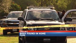 Scene of a Homicide Investigation at Pharr