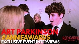 Art Parkinson #KuboMovie interviewed at the 44th Annual Annie Awards #ANNIEAwards #AwardSeason