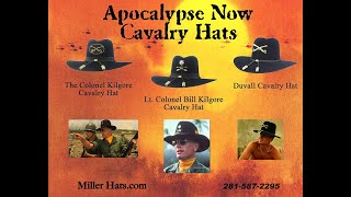 Authentic Replica of Lt. Colonel Kilgore Cowboy Hat by Miller Hats. #cavalry #cowboyhat #military