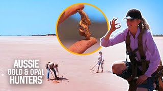The Mahoneys Haul Massive Gold Nuggets Worth Over $15,000 | Aussie Gold Hunters