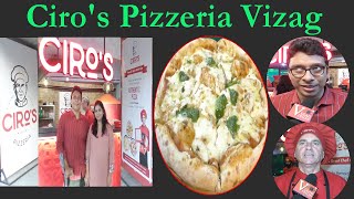 Ciro's pizzeria vizag Memorable and Fun Evening at Dutt Island Siripuram Visakhapatnam Vizag Vision