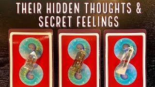 What Are Their Hidden Thoughts & Secret Feelings About You? ❤️Pick A Card Love Reading❤️