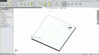 SolidWorks Feature Table Driven Pattern Tutorial