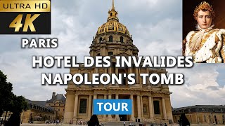 [4k] Hotel des Invalides Tour 2023 | Explore Napoleon's Tomb, Museums & Military History in Paris