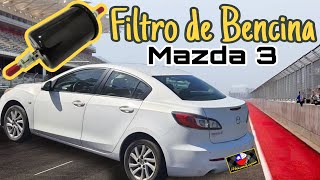 Cómo cambiar el Filtro de Bencina a un mazda 3