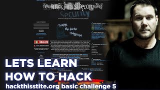 Learn how to be a hacker in 2023 - Hackthissite.org Basic 5