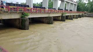 present status of Monu River at Moulvibazar