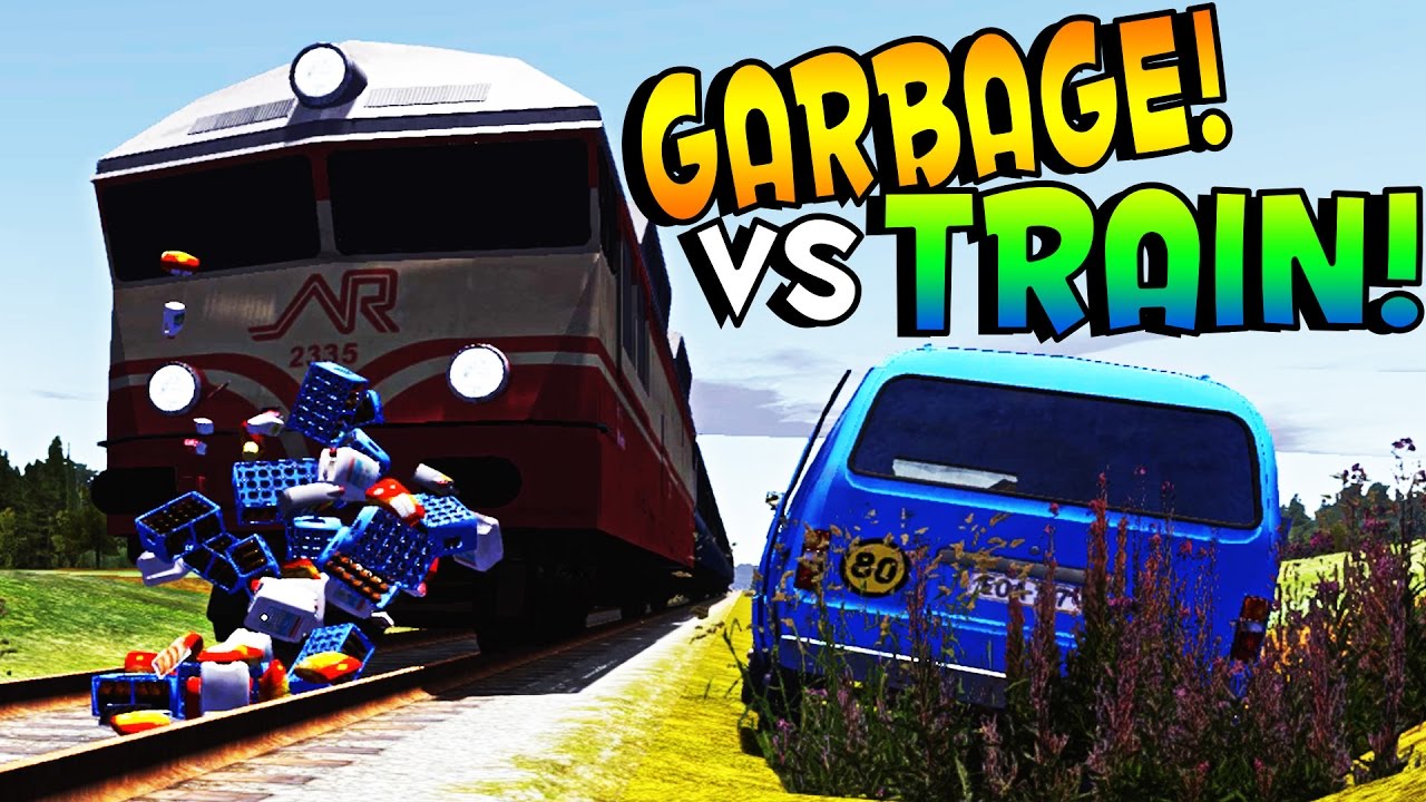 Can A Pile Of Garbage Stop A Train My Summer Car Gameplay Roleplay