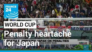 Croatia eliminate Japan in penalty shootout to reach quarter finals • FRANCE 24 English