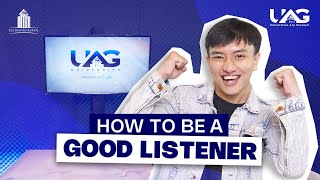 MENTAL HEALTH RANGERS : HOW TO BE A GOOD LISTENER