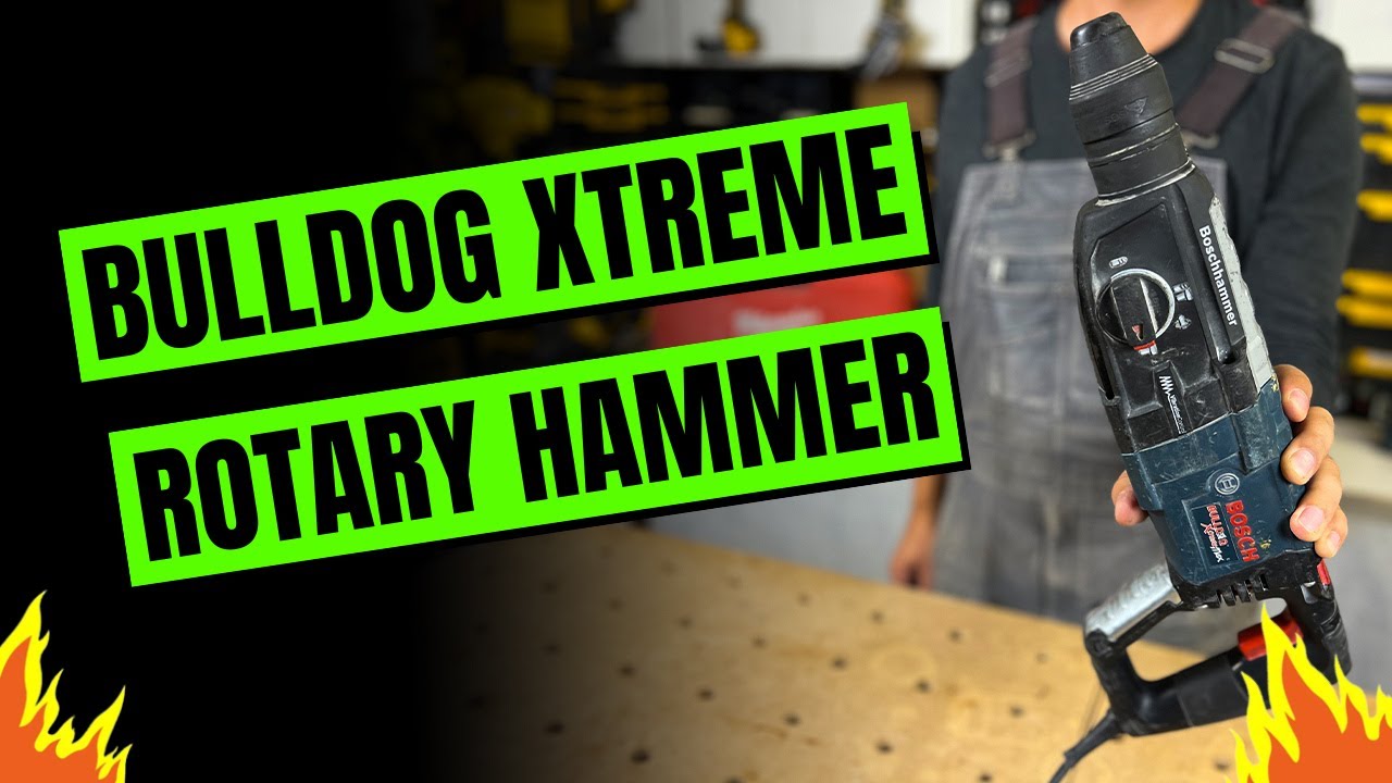 Tight And Compact Bosch Bulldog Xtreme Max Rotary Hammer Youtube