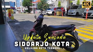 Update Suasana Terbaru Sidoarjo Kota Siang Hari 2024 | 4K Motovlog