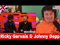 American Reacts Johnny Depp & Ricky Gervais on the Graham Norton show [1/3]