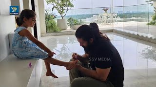 Yash caring his Daughter Ayra like a Little Princess | Ayra Yash | Rocking star yash